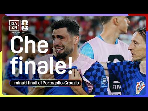 Video Gli ultimi 4 minuti FOLLI di Portogallo-Croazia con il GOL ANNULLATO a Gvardiol | FIFA World Cup