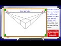 How to Draw a Box in Two-Point Perspective | Below Eye Level
