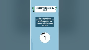 Guess the Drink | Quiz  #viral #trending #quiz #puzzle #subscribe
