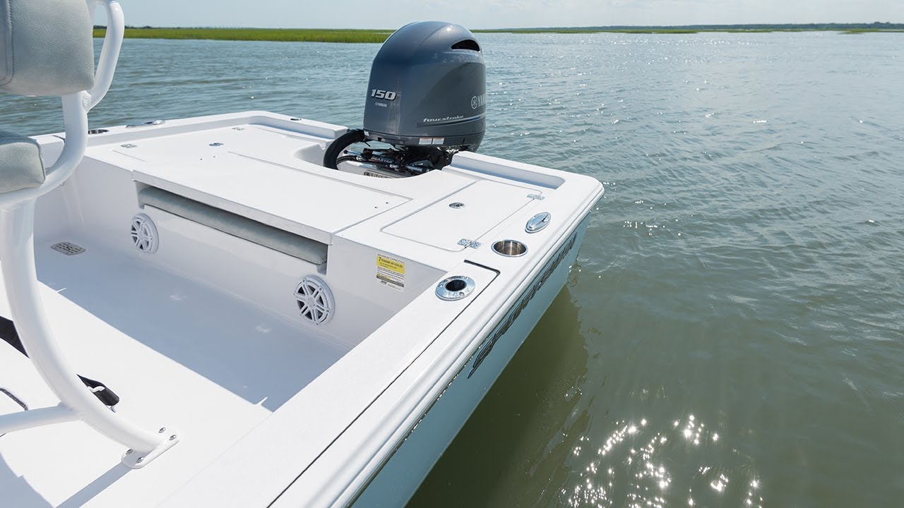 Sportsman Masters 207 Bay Boat Rear Deck YouTube