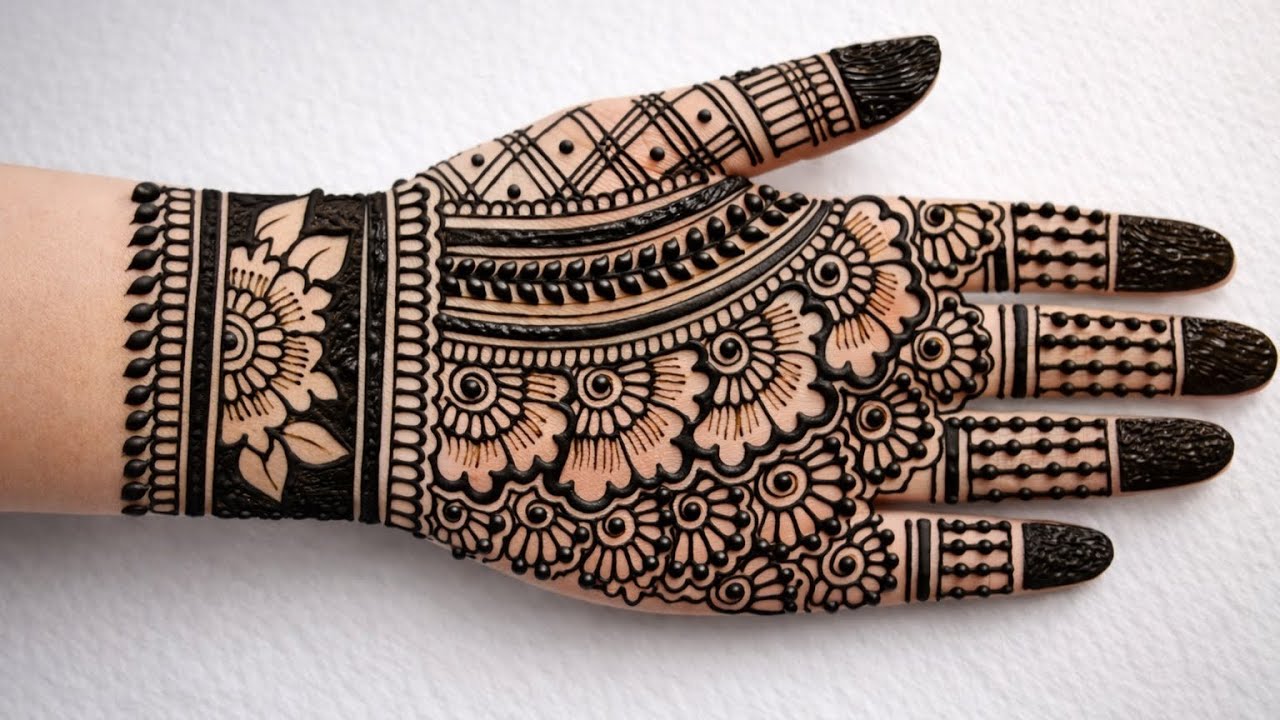 Eid ki New full Hand Mehandi Designs 2026 | Eid Special Mehandi designs step by step |