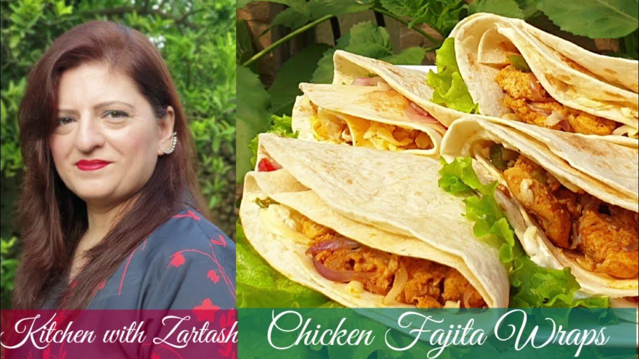 Fajitas Recipe Best Chicken Fajita Wraps Hindi Urdu Ramadan Recipes 2021 YouTube