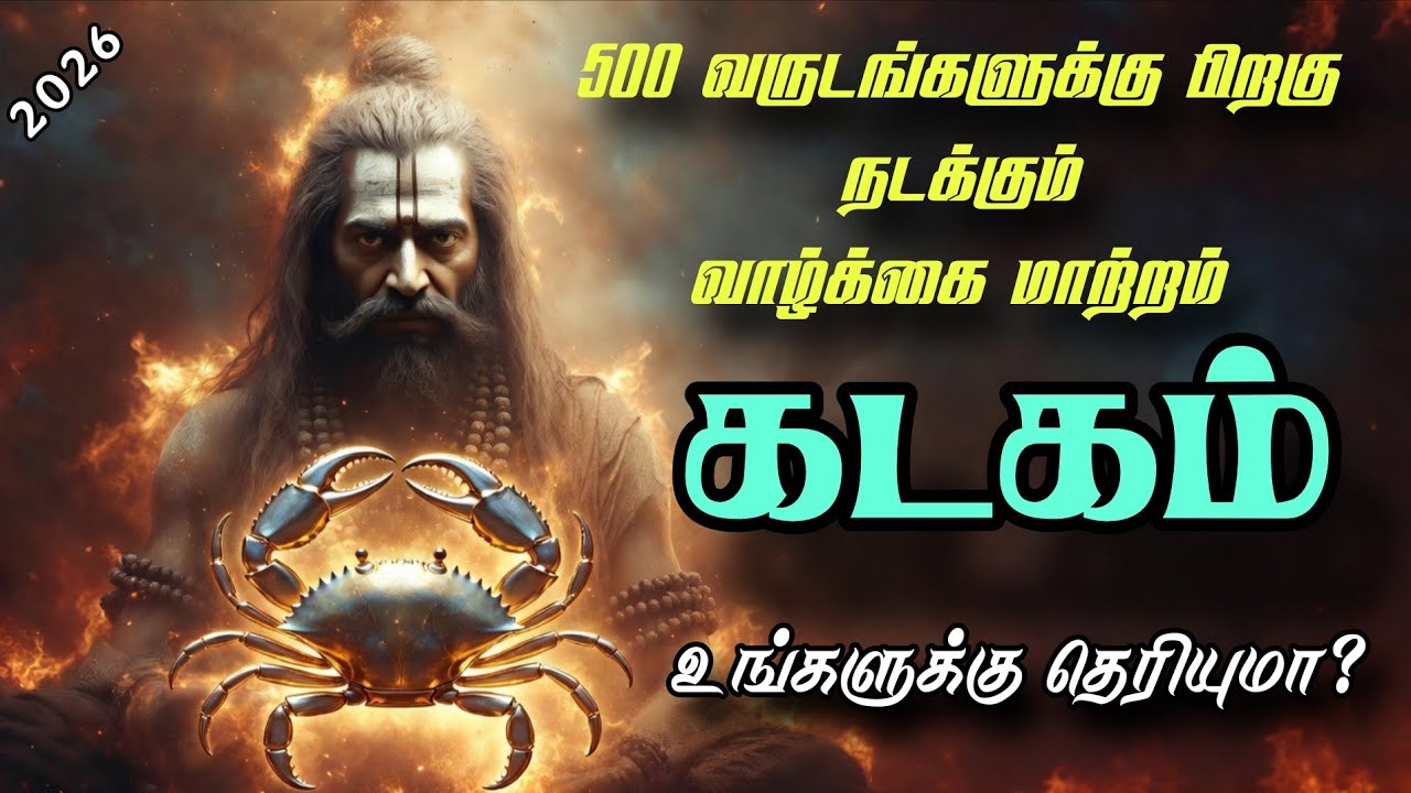 கடகம் | 500 வருடங்களுக்கு பிறகு கடக ராசி | வாழ்க்கையே மாறும் தருணம் | Iraivaa Talks #astrology 