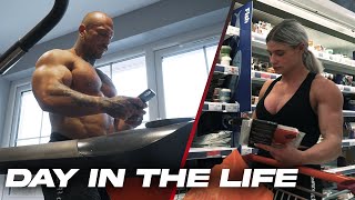 ROAD TO ARNOLDS EP 21 // DAY IN THE LIFE OF A BODYBUILDING COUPLE