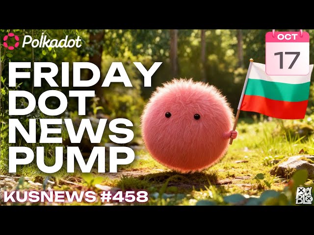 GOLD Trading on Polkadot into Crypto Market Meltdown 🔥 - The Weekly Friday DOT News Pump!