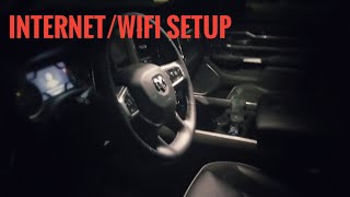 2019 Ram 1500 - Internet/Wifi Setup
