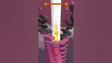 Stack Ball 3d Level 1287 || #stackball #gameplay #games