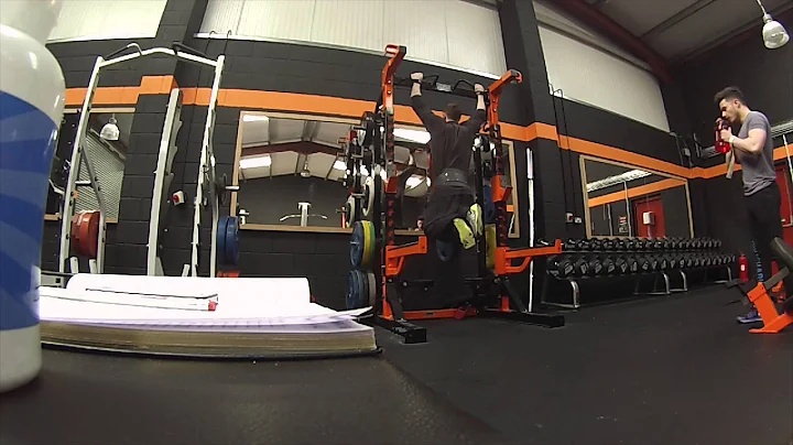 40kg weighted pull ups