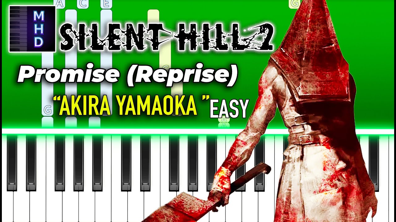 Silent Hill 2 - Promise (Reprise) - EASY Piano Tutorial - YouTube
