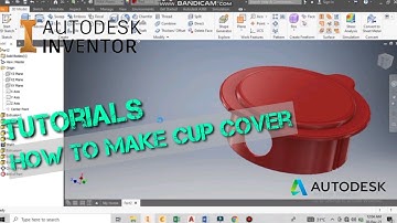 Autodesk inventor | How to make a Cup Cover