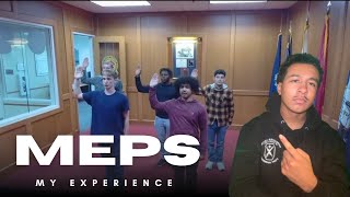 WHAT TO EXPECT AT MEPS (MY EXPERIENCE!)