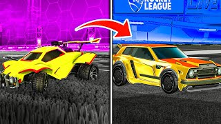 كيف تختار اي سياره في روكيت ليق 🤯 +كيف تشوف ريبلي المحترفين | Rocket League