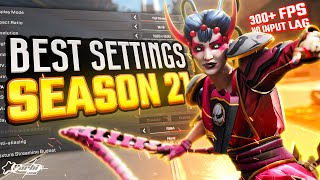 The BEST Apex Legends Settings for Season 21 [INCREASE FPS]