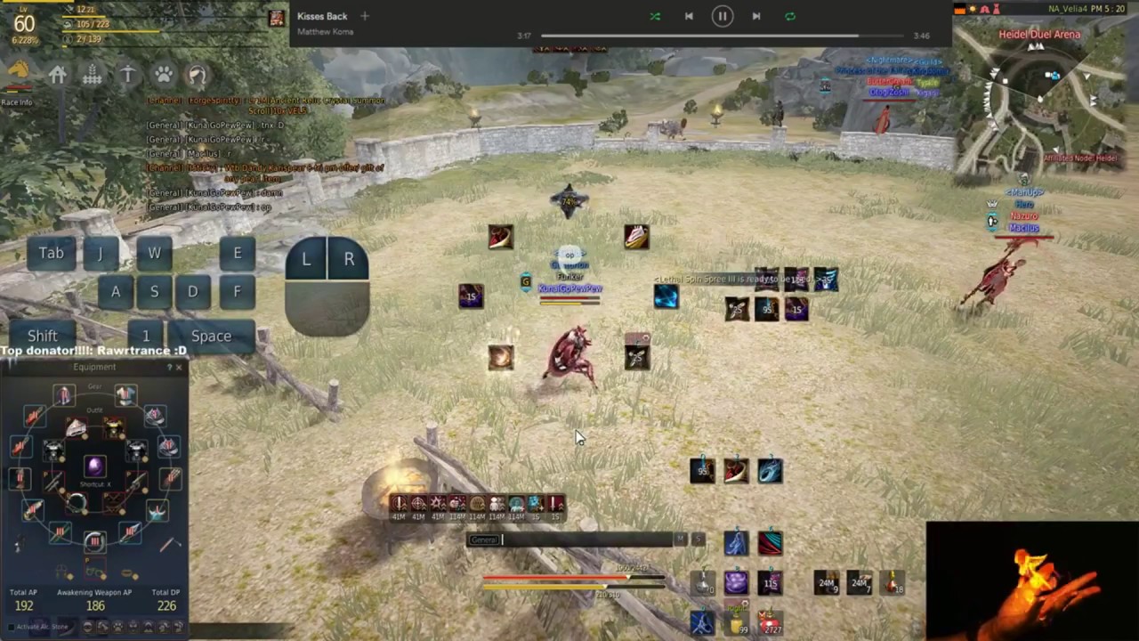 Black desert online Kunoichi combos, Combat. YouTube