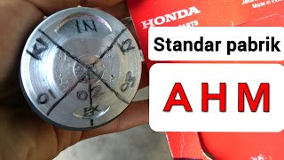 Pasang RING PISTON Honda yang benar ala pabrikan