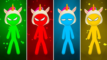 Stickman Party Tournament All Random Funny Minigames 1 2 3 4 Player Games 2022 Gameplay iOS