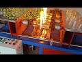 How to sealing square or round glass tube? SM-J25 Triple station Bottom Sealing Machine