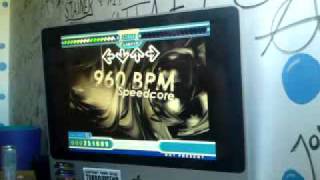 Stepmania - 960 BPM Speedcore Fail attempt