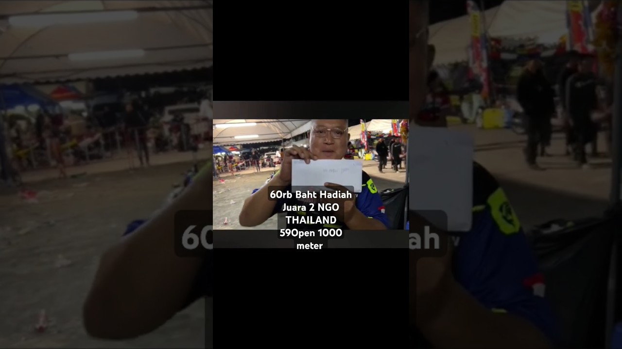 60ribu Baht Hadiah Juara 2 NGO THAILAND 2024 Fahry Komeng tekno tuner #ngothailand #teknotunerhs