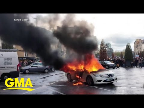 Thousands in france protest proposed labor reforms