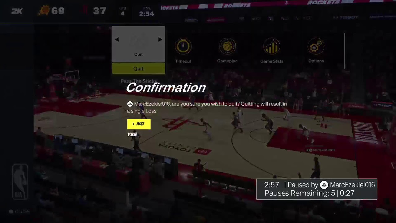 NBA 2k26 HOUSTON VS PHOENIX