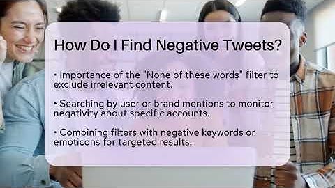How Do I Find Negative Tweets? - Everyday-Networking