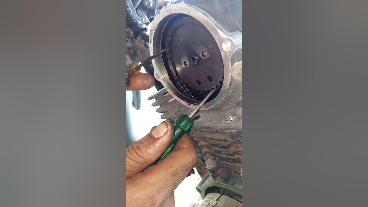 tvs sports timing chain setting YouTube