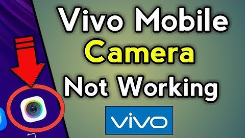 Another Camera Broken Cannot Switch | Fix All Vivo Mobile Camera Not Working Problem & Black Screen
