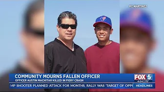 Community mourns fallen San Diego police officer thumbnail