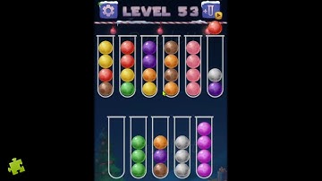 Color Ball Sort Puzzle - Level 53 | Color Puzzle Game Solution | Sonatgame