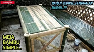 Download Lagu Tutorial cara membuat meja dari bambu,how make bamboo table MP3