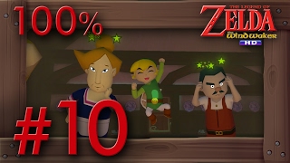 Zelda The Wind Waker HD 100% Walkthrough Part 10 | Windfall Island Sidequests & Great Sea Collecting