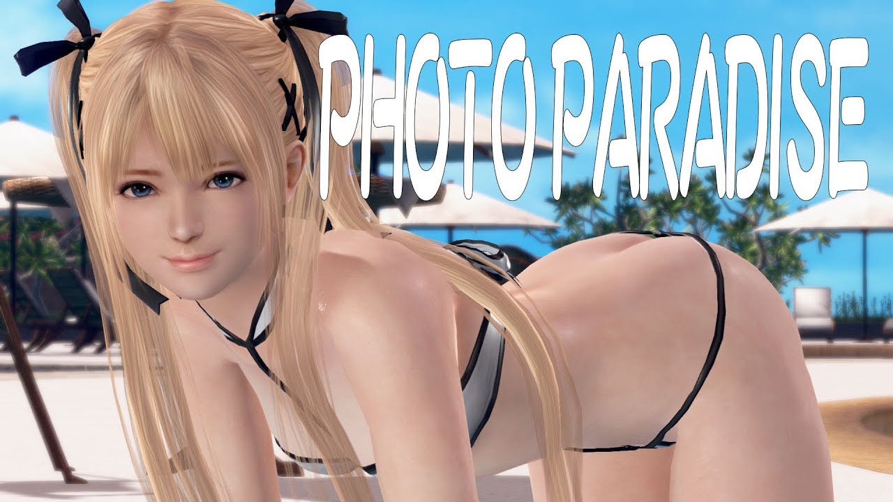 DOAX3 Marie Rose PHOTO PARADISE (マ リ--ロ-ズ.水 着.あ な ご Ｂ.髪 型.ツ イ ン テ-ル リ ボ ン) ...