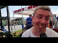 Bill Strong talks with Mazda Motorsports Liam Dwyer