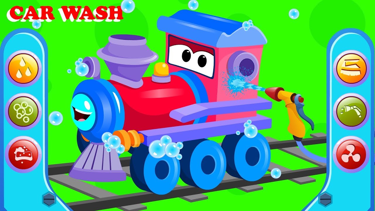 Train Wash Car Wash Cartoons Videos For Children By Kids Channel train-wash-car-wash-cartoons-videos-for-children-by-kids-channel