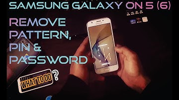 Samsung On 5 6 Remove Pattern, PIN & Password!! Button Reset!! Without PC!! Factory Reset