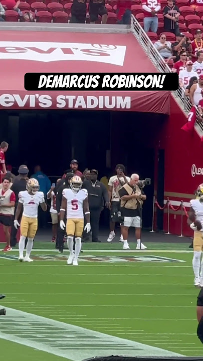 #49ers Demarcus Robinson set for his Niner Debut!