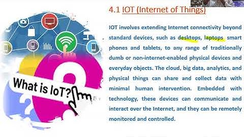 Chapter No:4 Class XII Science(I.T.)- Emerging Technology_Part1