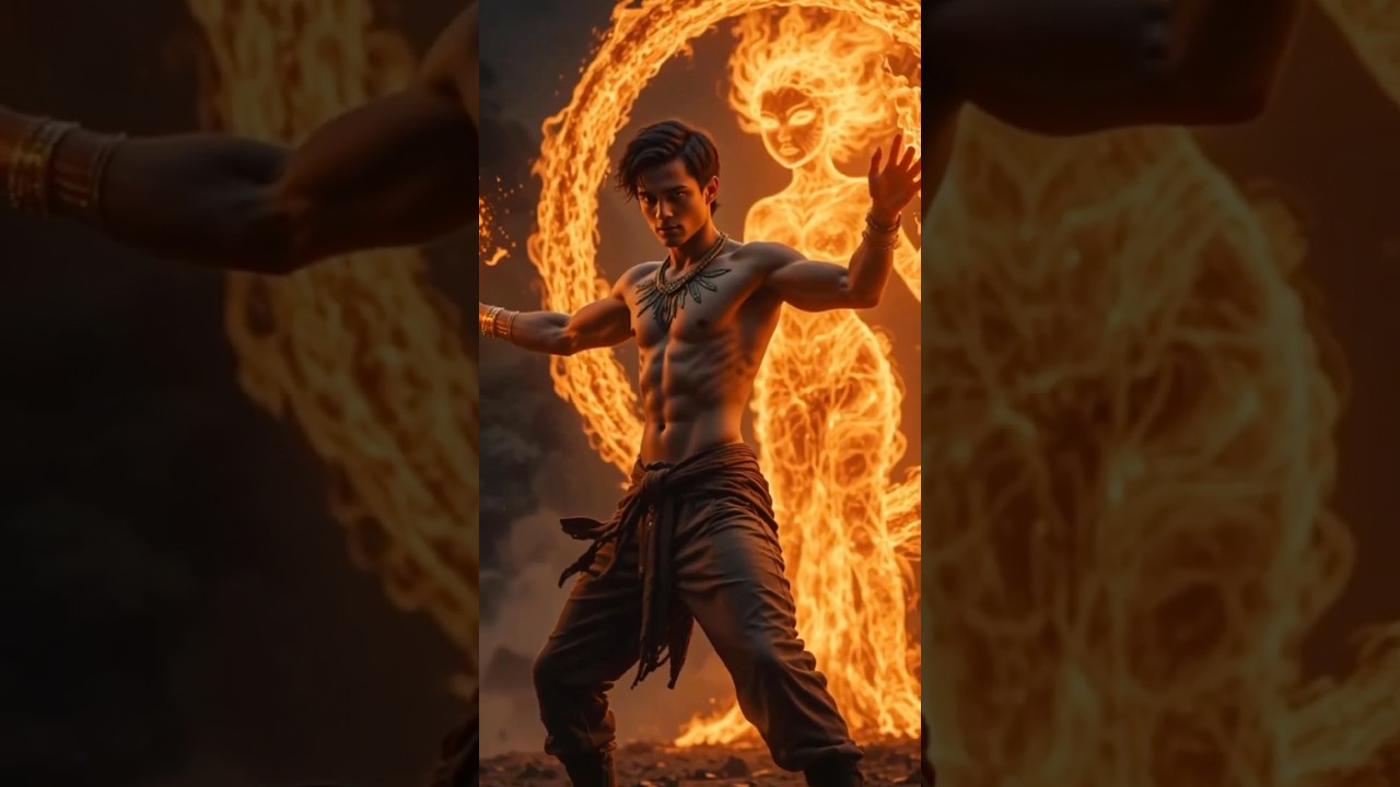 African Action Folktale The Fire in His Shadow with Spirit Vengeance VibeTalesTV 