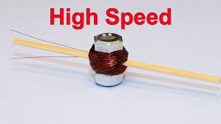 How to Make a Powerful High Speed DC Motor