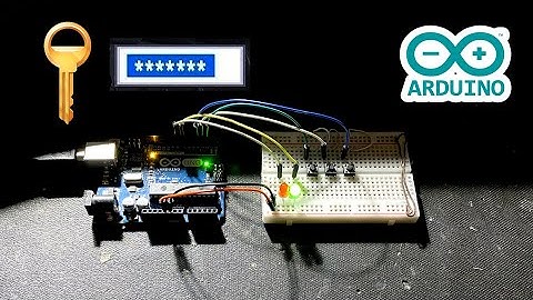 Arduino 3 Push Buttons Password Lock