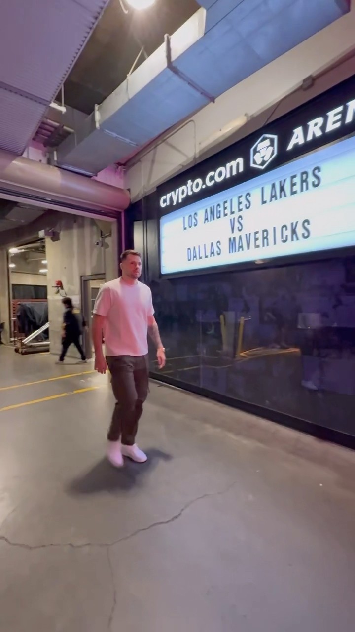 Luka has arrived ahead of his matchup with Dallas ?
