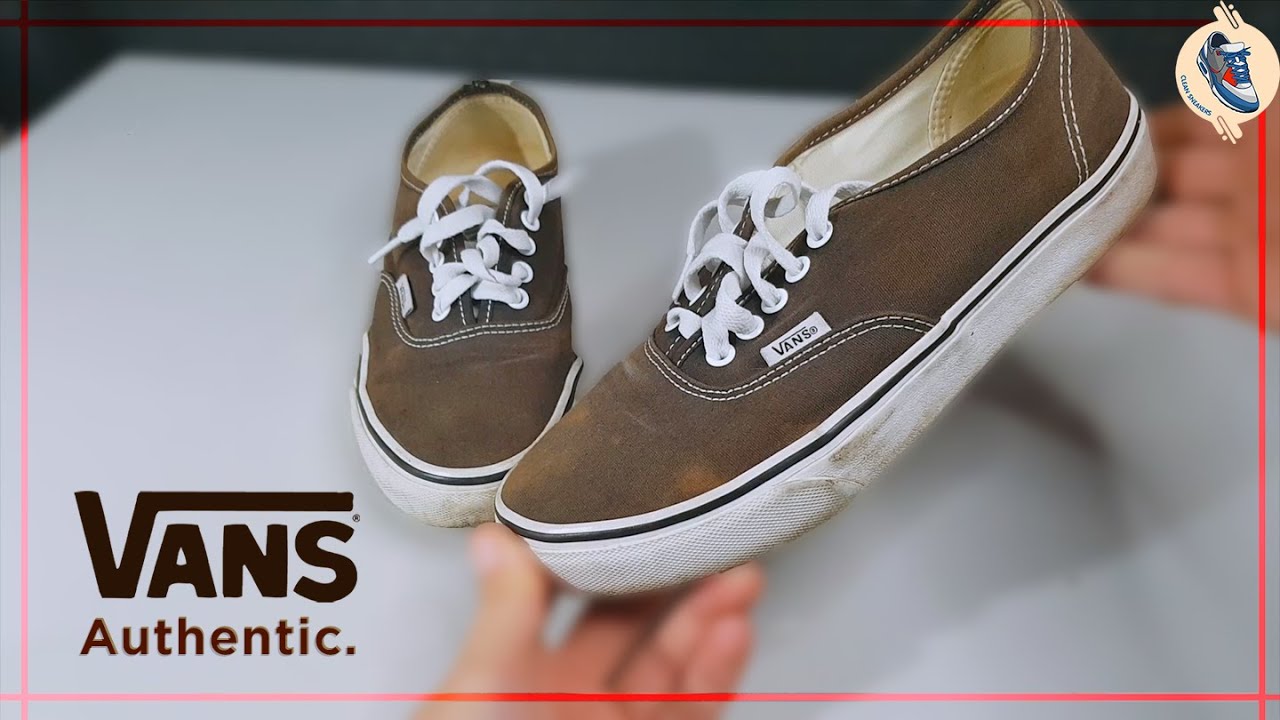 Como Limpar e Pintar Seu Vans Authentic? (ASMR) Clean Sneakers