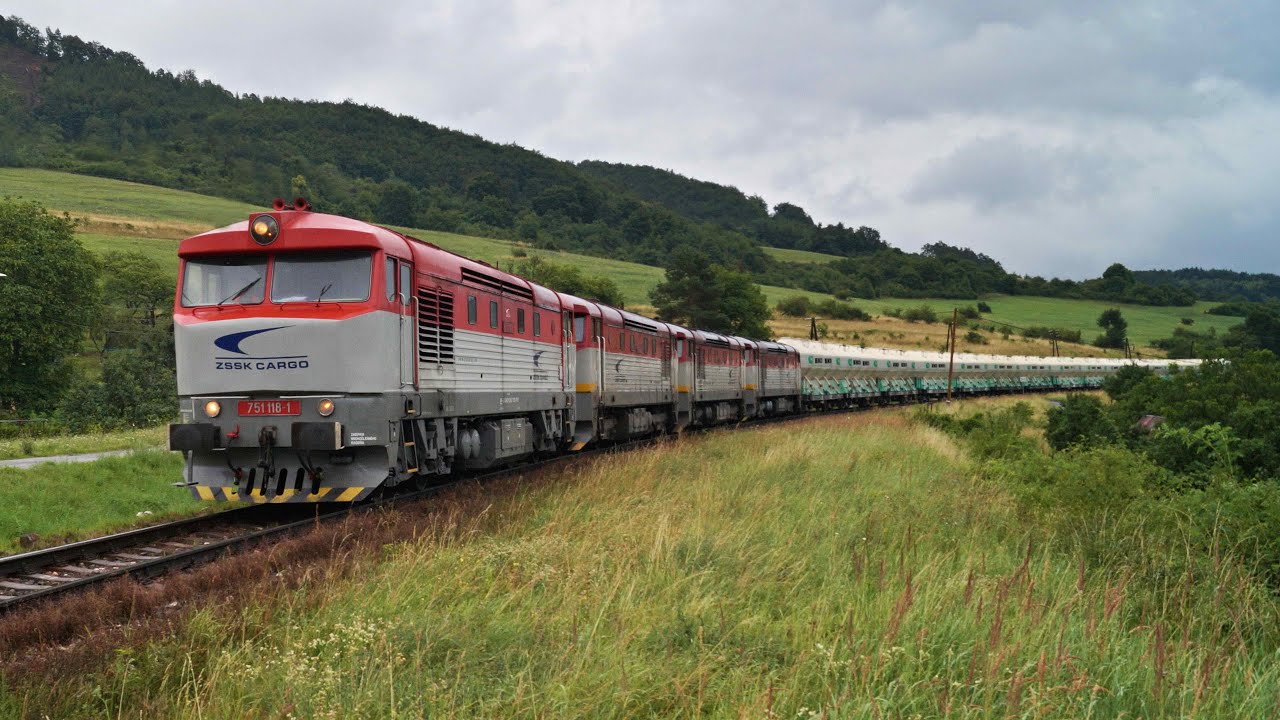 Vlaky Slovensko - 4 ceckový Pn 55721 Ekocell