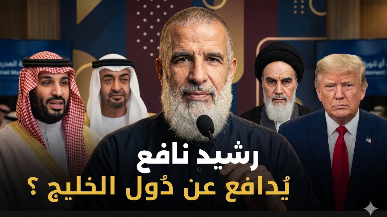 لماذا الشيخ رشيد نافع يدافع عن دول الخليج ؟ - YouTube