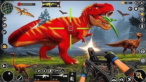 Trex Dinosaur Hunter Game - Beast trex Hunting game - Android Gameplay
