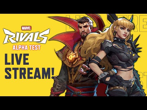 MARVEL RIVALS LIVE STREAM! Come hang to win an alpha key!