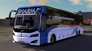 Dhaka to Maoya Highway| PRAKASH VOLVO CELESTE BUS |DCT Garage| ETS2
