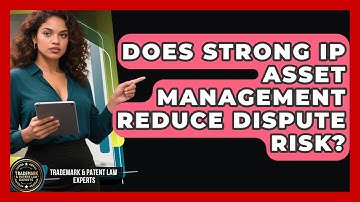 Does Strong IP Asset Management Reduce Dispute Risk? - Trademark and Patent Law Experts