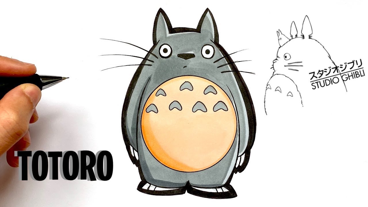 Avoir Images How To Draw Totoro Youtube actualisé salutations